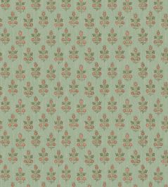 Poppy Sprig Wallpaper by GP & J Baker Aqua/Blush Poppy Sprig Wallpaper by GP & J Baker Aqua/Blush