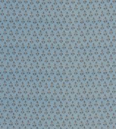 Poppy Sprig Fabric by GP & J Baker Blue Poppy Sprig Fabric by GP & J Baker Blue