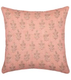 Poppy Sprig Cushion 50 x 50cm by GP & J Baker Blush Poppy Sprig Cushion 50 x 50cm by GP & J Baker Blush