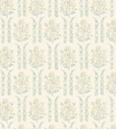 Poppyfield Fabric by Madeaux 01 Pale Ocean Poppyfield Fabric by Madeaux 01 Pale Ocean