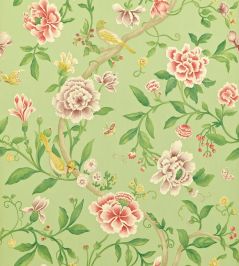 Porcelain Garden Wallpaper by Sanderson Rose/Fennel Porcelain Garden Wallpaper by Sanderson Rose/Fennel