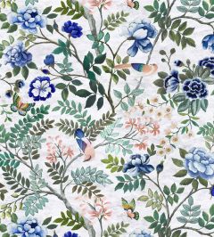 Porcelaine de Chine Fabric by Designers Guild Cobalt Porcelaine de Chine Fabric by Designers Guild Cobalt
