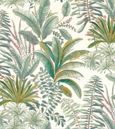 Porquerolles Fabric by Camengo Aqua Porquerolles Fabric by Camengo Aqua