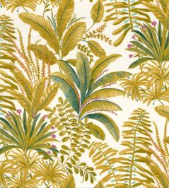 Porquerolles Fabric by Camengo Vert Porquerolles Fabric by Camengo Vert