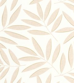 Portee Wallpaper by Caselio Beige Or Portee Wallpaper by Caselio Beige Or
