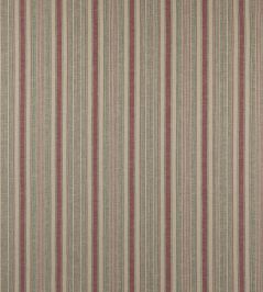 Porth Stripe Fabric by Colefax and Fowler Red/Green Porth Stripe Fabric by Colefax and Fowler Red/Green