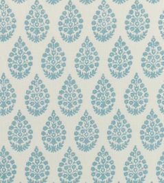 Portland Fabric by Baker Lifestyle Aqua Portland Fabric by Baker Lifestyle Aqua