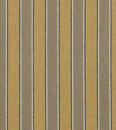 Portree Stripe Fabric by Ian Mankin Mustard Portree Stripe Fabric by Ian Mankin Mustard