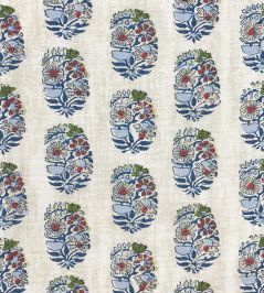 Posie Fabric by Ian Sanderson Mandarin Posie Fabric by Ian Sanderson Mandarin