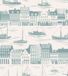 Postcard to Inger Wallpaper by Mini Moderns High Tide Postcard to Inger Wallpaper by Mini Moderns High Tide