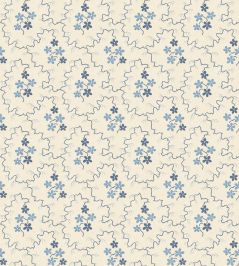 Posy Wallpaper by GP & J Baker Blue Posy Wallpaper by GP & J Baker Blue
