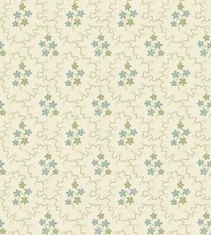 Posy Wallpaper by GP & J Baker Green/Aqua Posy Wallpaper by GP & J Baker Green/Aqua
