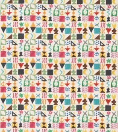 Potato Print Fabric by GP & J Baker Jewel Potato Print Fabric by GP & J Baker Jewel