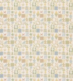 Potato Print Fabric by GP & J Baker Sage Potato Print Fabric by GP & J Baker Sage