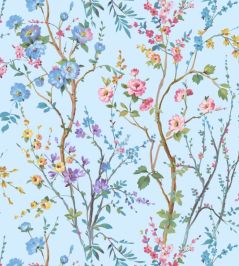 Potpourri Wallpaper by Scalamandre Bluebell Potpourri Wallpaper by Scalamandre Bluebell