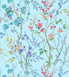 Potpourri Wallpaper by Scalamandre Turquoise Potpourri Wallpaper by Scalamandre Turquoise