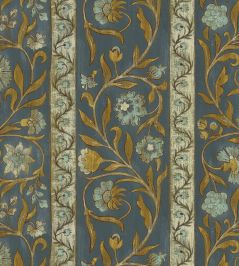 Potter Stripe Wallpaper by Josephine Munsey Blue and Olive Potter Stripe Wallpaper by Josephine Munsey Blue and Olive