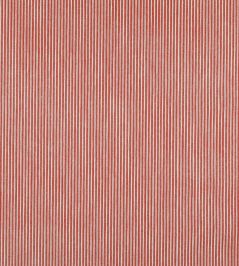 Poulton Stripe Fabric by Fermoie Lobster Poulton Stripe Fabric by Fermoie Lobster