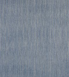 Poulton Stripe Fabric by Fermoie Navy Poulton Stripe Fabric by Fermoie Navy