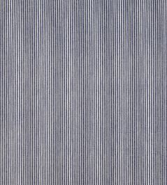 Poulton Stripe Fabric by Fermoie Indigo Poulton Stripe Fabric by Fermoie Indigo