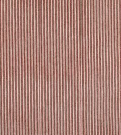 Poulton Stripe Fabric by Fermoie Red Poulton Stripe Fabric by Fermoie Red