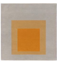 Preparedness by Josef Albers Rug by CF Editions Grey/ Orange Preparedness by Josef Albers Rug by CF Editions Grey/ Orange