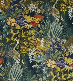 Hidden Paradise Fabric by Prestigious Textiles Emerald Hidden Paradise Fabric by Prestigious Textiles Emerald