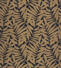Preston Wallpaper by Casadeco Mordore Noir Preston Wallpaper by Casadeco Mordore Noir
