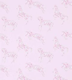 Pretty Ponies Wallpaper by Sanderson Pink/Vanilla Pretty Ponies Wallpaper by Sanderson Pink/Vanilla