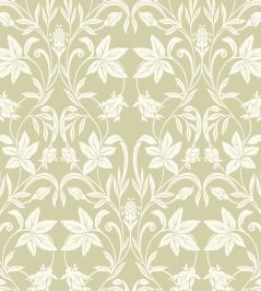 Primrose Wallpaper by Casadeco Pistache Primrose Wallpaper by Casadeco Pistache