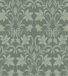 Primrose Wallpaper by Casadeco Vert Sauge Primrose Wallpaper by Casadeco Vert Sauge