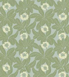 Primula Wallpaper by Langelid Von Bromssen Field Green Primula Wallpaper by Langelid Von Bromssen Field Green