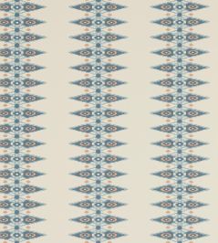 Priya Stripe Wallpaper by Jane Churchill Blue Priya Stripe Wallpaper by Jane Churchill Blue