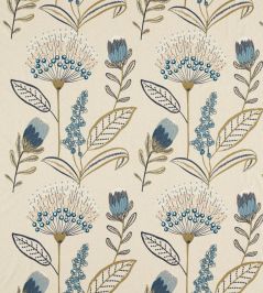 Protini Fabric by Clarke & Clarke Denim Protini Fabric by Clarke & Clarke Denim