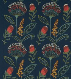 Protini Fabric by Clarke & Clarke Midnight Protini Fabric by Clarke & Clarke Midnight