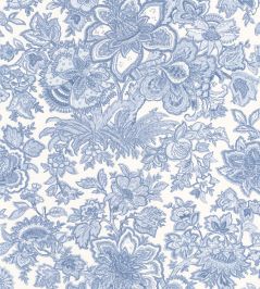 Provence Wallpaper by Casadeco Bleu Porcelaine Provence Wallpaper by Casadeco Bleu Porcelaine
