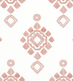 Province Medallion Fabric by Thibaut Sunbaked Province Medallion Fabric by Thibaut Sunbaked