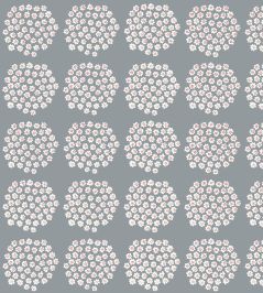 Puketti Wallpaper by Marimekko Grey Puketti Wallpaper by Marimekko Grey