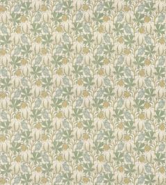 Pumpkins Fabric by GP & J Baker Aqua Pumpkins Fabric by GP & J Baker Aqua