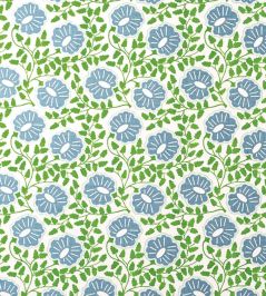 Punch Paisley Fabric by Christopher Farr Cloth Green Punch Paisley Fabric by Christopher Farr Cloth Green