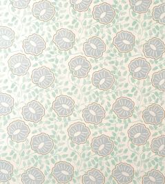 Punch Paisley Fabric by Christopher Farr Cloth Pale Blue Punch Paisley Fabric by Christopher Farr Cloth Pale Blue