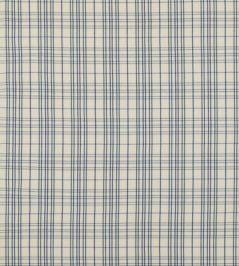 Purbeck Check Fabric by Baker Lifestyle Blue Purbeck Check Fabric by Baker Lifestyle Blue