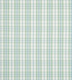 Purbeck Check Fabric by Baker Lifestyle Green/Aqua Purbeck Check Fabric by Baker Lifestyle Green/Aqua