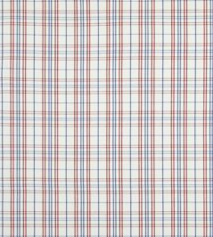 Purbeck Check Fabric by Baker Lifestyle Red/Blue Purbeck Check Fabric by Baker Lifestyle Red/Blue