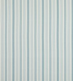 Purbeck Stripe Fabric by Baker Lifestyle Aqua Purbeck Stripe Fabric by Baker Lifestyle Aqua