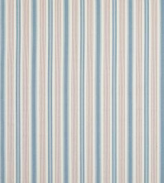 Purbeck Stripe Fabric by Baker Lifestyle Red/Blue Purbeck Stripe Fabric by Baker Lifestyle Red/Blue