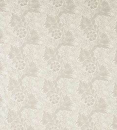 Pure Marigold Wide Width Fabric by Morris & Co Stone Pure Marigold Wide Width Fabric by Morris & Co Stone