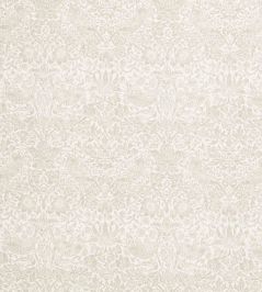 Pure Strawberry Thief Sheer Wide Width Fabric by Morris & Co Linen Pure Strawberry Thief Sheer Wide Width Fabric by Morris & Co Linen
