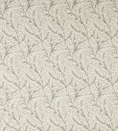 Pure Willow Boughs Wide Width Fabric by Morris & Co Grey Pure Willow Boughs Wide Width Fabric by Morris & Co Grey