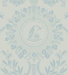Purnon Wallpaper by Farrow & Ball Pale Powder Purnon Wallpaper by Farrow & Ball Pale Powder